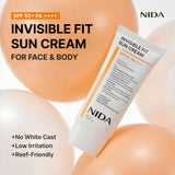 NIDA Invisible Fit Sun Duo (Serum & Cream)