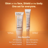NIDA Invisible Fit Sun Duo (Serum & Cream)
