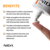NIDA Invisible Fit Sun Cream for Face & Body (Global)