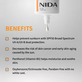 NIDA Invisible Fit Sunscreen for Face & Body