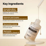 Sérum exfoliant anti-points blancs au riz blanc NIDA